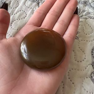 Red agate stone